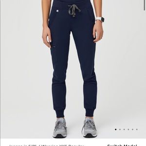 COPY - Figs Zamora Joggers-Navy